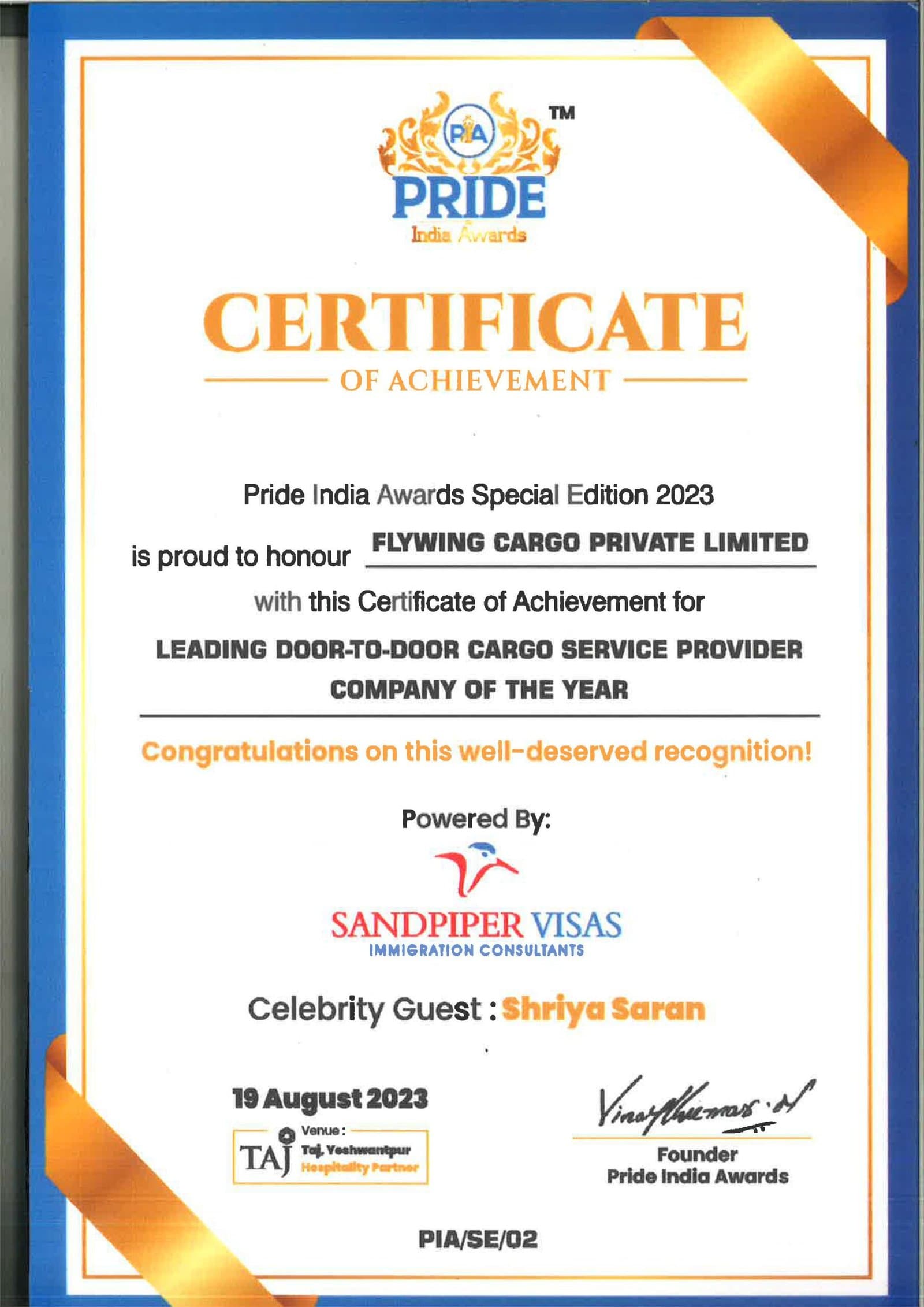 Pride India Awards 2023